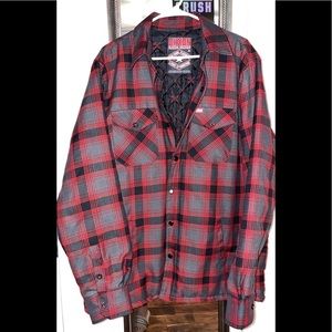 Dixxon quilted flannel. XL.